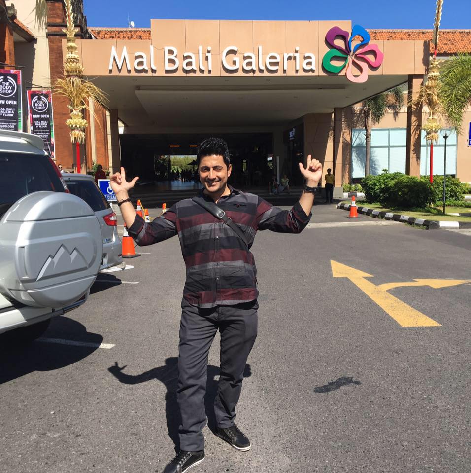 Arriving at Mal Bali Galleria