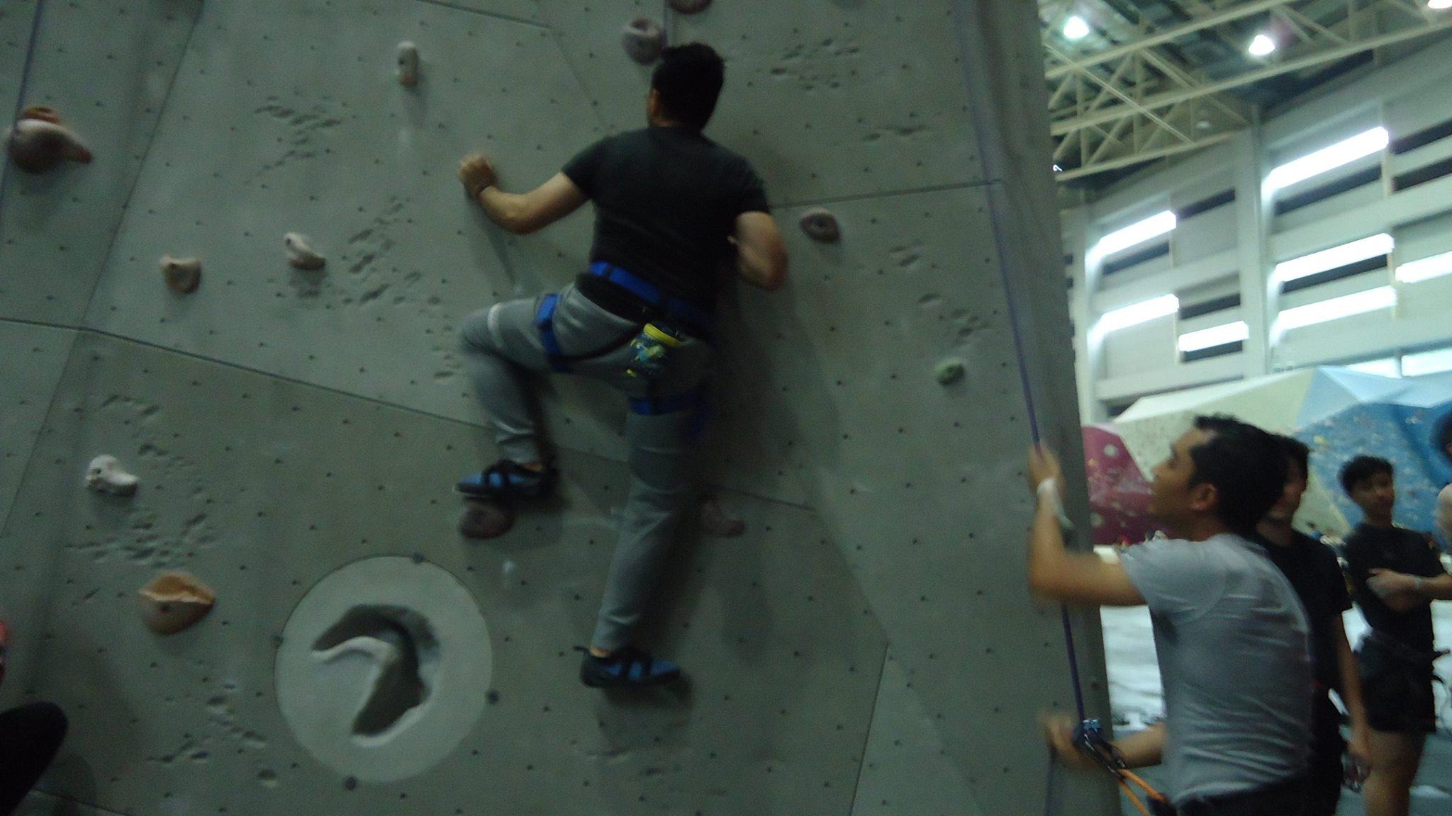 Climbing wall