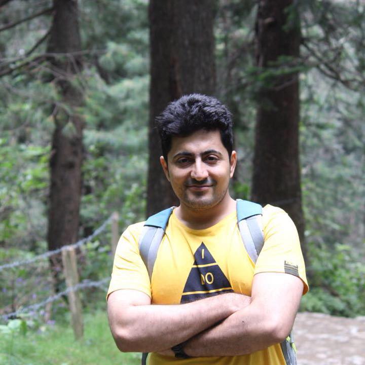 In the woods