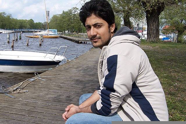 On the dock